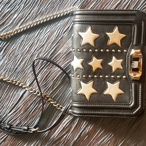 Rebecca Minkoff Black leather rock star purse like new
